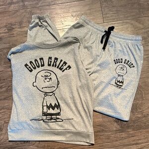 Good Grief Gray Sweatpants Set